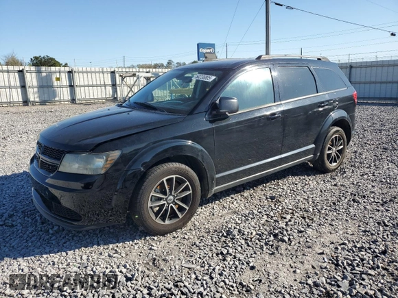 2018 Dodge Journey SE with VIN 3C4PDCAB8JT446535, listed as a Copart auction lot 50236805 with 155,733 mi miles and Salvage Title. Bid and sale history available at carsss.com. Image 1.