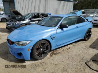 2016 BMW M4 with VIN WBS3U9C5XGP970025, listed as a Copart auction lot 46482935 with 0 mi miles and Non Repairable. Bid and sale history available at carsss.com. Image 1.