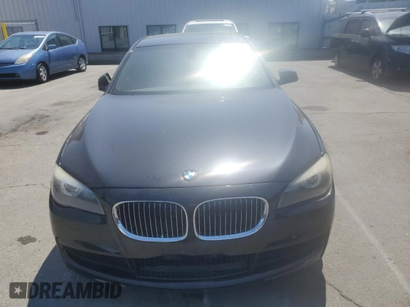 2011 BMW 7 Series 750i with VIN WBAKA8C54BCY37151, listed as a Copart auction lot 59629625 with 189,662 mi miles and Clean title. Bid and sale history available at DreamBid. Image 5.