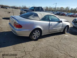 2002 Mercedes-Benz CLK-Class with VIN WDBLK65G32T120293, listed as a Copart auction lot 74667634 with 145,957 mi miles and Salvage Title. Bid and sale history available at carsss.com. Image 3.