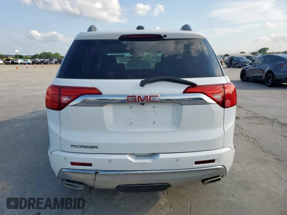 2019 GMC Acadia Denali with VIN 1GKKNPLS3KZ178620, listed as a Copart auction lot 54857995 with Not Provided miles and Salvage Title. Bid and sale history available at carsss.com. Image 6.