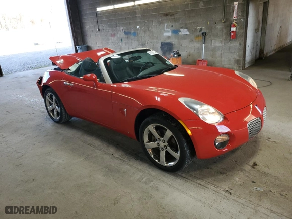 2007 Pontiac Solstice with VIN 1G2MB35B87Y123004, listed as a Copart auction lot 79489224 with 25,149 mi miles and Salvage Title. Bid and sale history available at carsss.com. Image 4.