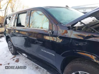 2022 Chevrolet Suburban LT with VIN 1GNSKCKD9NR108079, listed as a IAAI auction lot 41305503 with 76,580 mi miles and . Bid and sale history available at DreamBid. Image 14.