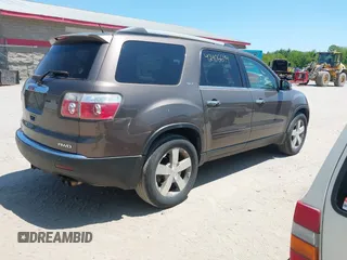 2012 GMC Acadia SLT2 z VIN 1GKKVSED0CJ326823, wystawiony jako IAAI lot #42406694 z przebiegiem 173 825 mil mil oraz . Historia ofert i sprzedaży dostępna na DreamBid. Obrazek 4.