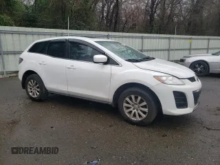 2010 Mazda CX-7 Sport with VIN JM3ER2W5XA0322342, listed as a Copart auction lot 44572475 with Not Provided miles and Salvage Title. Bid and sale history available at carsss.com. Image 4.