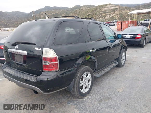 2004 Acura MDX Touring Pkg with VIN 2HNYD18644H556166, listed as a IAAI auction lot 42056719 with 210,418 mi miles. Bid and sale history available at carsss.com. Image 4.