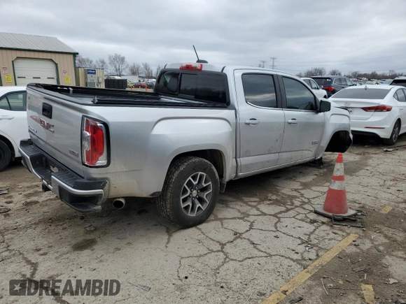 2016 GMC Canyon 4WD SLE with VIN 1GTG6CE32G1394199, listed as a Copart auction lot 87009604 with 0 mi miles and Salvage Title. Bid and sale history available at carsss.com. Image 3.