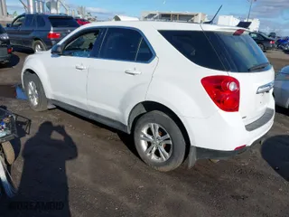 2013 Chevrolet Equinox LS with VIN 2GNFLCEK7D6420503, listed as a IAAI auction lot 41853106 with 153,072 mi miles. Bid and sale history available at carsss.com. Image 3.