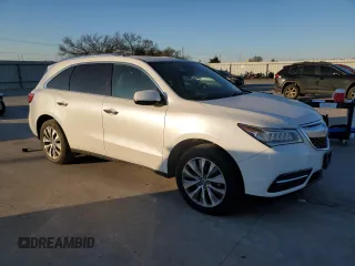 2014 Acura MDX Tech Pkg with VIN 5FRYD3H42EB005479, listed as a Copart auction lot 49132765 with 147,598 mi miles and Salvage Title. Bid and sale history available at carsss.com. Image 4.