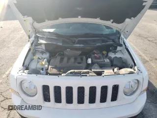 2017 Jeep Patriot Latitude with VIN 1C4NJPFB2HD183670, listed as a Copart auction lot 74035374 with 72,753 mi miles and Salvage Title. Bid and sale history available at DreamBid. Image 12.