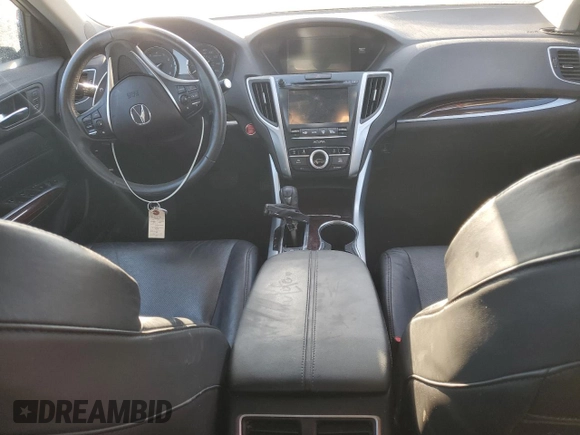 2017 Acura TLX Technology with VIN 19UUB1F53HA007651, listed as a Copart auction lot 47892255 with 76,256 mi miles and Salvage Title. Bid and sale history available at DreamBid. Image 8.