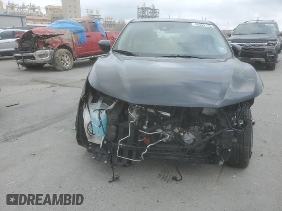 2022 Nissan Rogue S with VIN JN1BJ1AV3NW345715, listed as a Copart auction lot 49039115 with 34,062 mi miles and Salvage title. Bid and sale history available at DreamBid. Image 5.