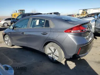 2019 Hyundai Ioniq Blue with VIN KMHC65LC7KU162553, listed as a Copart auction lot 82492024 with Not Provided miles and Salvage Title. Bid and sale history available at DreamBid. Image 2.