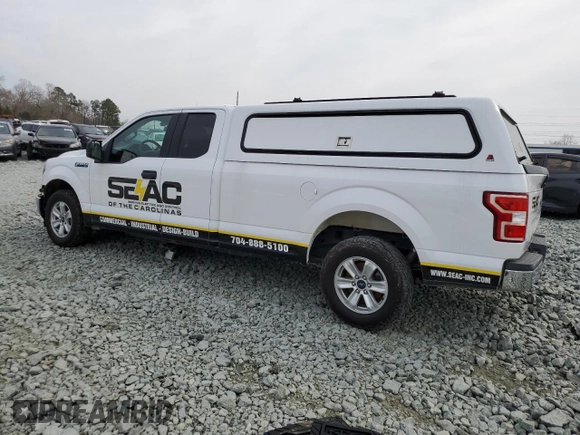 2018 Ford F-150 XL with VIN 1FTEX1CP5JKF36674, listed as a Copart auction lot 48955705 with 95,362 mi miles and Salvage Title. Bid and sale history available at carsss.com. Image 2.