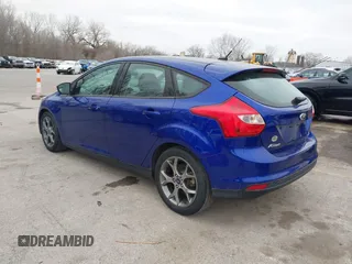 2014 Ford Focus SE with VIN 1FADP3K20EL213393, listed as a IAAI auction lot 41843091 with 125,279 mi miles. Bid and sale history available at carsss.com. Image 3.