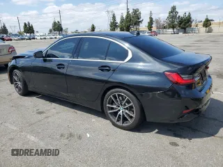 2020 BMW 3 Series 330i xDrive with VIN 3MW5R7J05L8B18216, listed as a Copart auction lot 54901945 with 47,802 mi miles and Salvage Title. Bid and sale history available at carsss.com. Image 2.