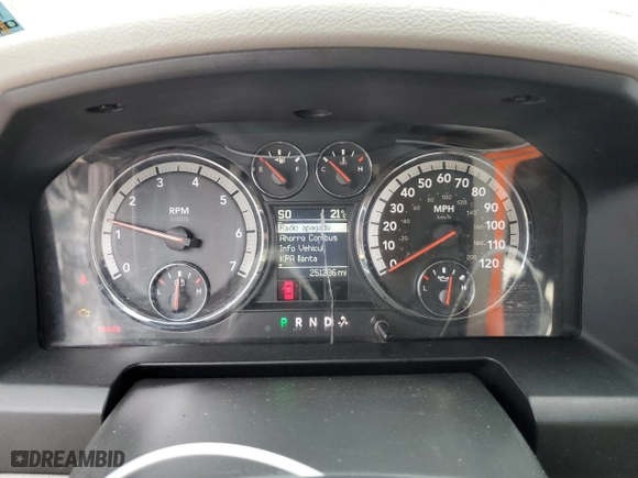 2010 Dodge Ram 1500 SLT with VIN 1D7RB1CT2AS194748, listed as a Copart auction lot 82423364 with 251,236 mi miles and Salvage Title. Bid and sale history available at carsss.com. Image 9.