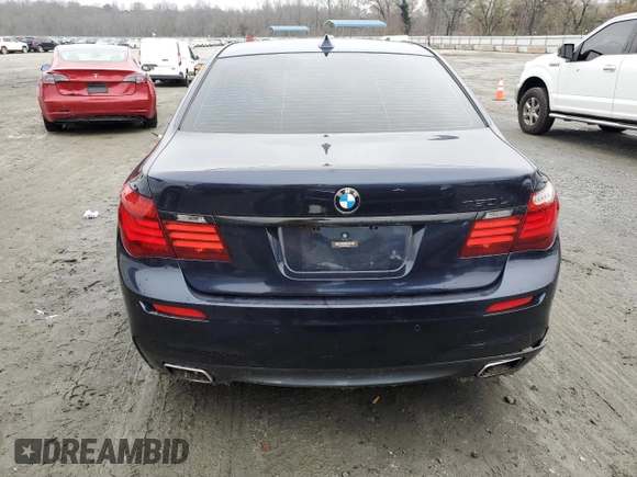 2015 BMW 7 Series 750Li xDrive with VIN WBAYF8C50FD654051, listed as a Copart auction lot 84419284 with 164,994 mi miles and Clean title. Bid and sale history available at DreamBid. Image 6.