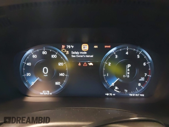 2019 Volvo XC60 Momentum with VIN LYVA22RK4KB229432, listed as a IAAI auction lot 42419336 with 67,179 mi miles and . Bid and sale history available at DreamBid. Image 7.