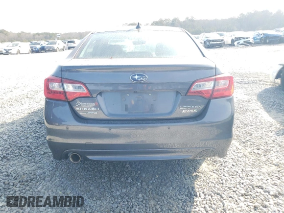 2017 Subaru Legacy Limited with VIN 4S3BNAN6XH3005908, listed as a Copart auction lot 43828425 with 67,570 mi miles and Salvage Title. Bid and sale history available at carsss.com. Image 6.