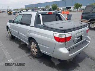 2006 Subaru Baja Turbo z VIN 4S4BT63C965107080, wystawiony jako IAAI lot #42360959 z przebiegiem 299 539 mil mil oraz . Historia ofert i sprzedaży dostępna na DreamBid. Obrazek 3.