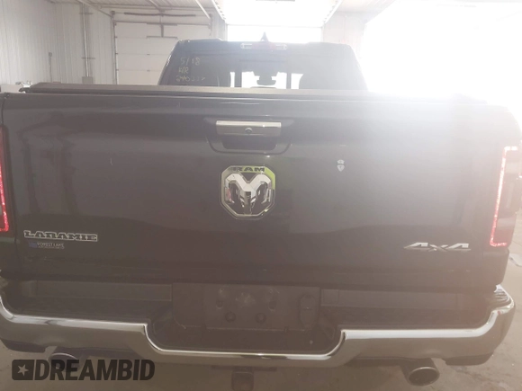 2020 Ram 1500 Laramie with VIN 1C6SRFDT7LN142009, listed as a IAAI auction lot 42330341 with 108,351 mi miles and . Bid and sale history available at DreamBid. Image 16.