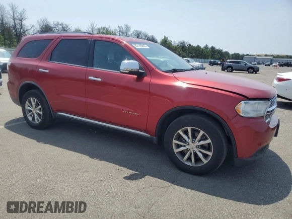 2011 Dodge Durango Citadel with VIN 1D4SE5GT7BC651654, listed as a Copart auction lot 62149805 with 171,303 mi miles and Clean title. Bid and sale history available at DreamBid. Image 4.