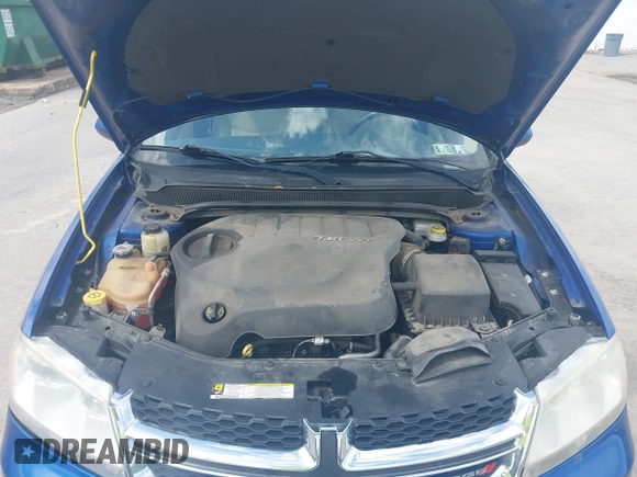 2013 Dodge Avenger SXT with VIN 1C3CDZCGXDN709224, listed as a IAAI auction lot 42479302 with 93,555 mi miles and . Bid and sale history available at DreamBid. Image 10.