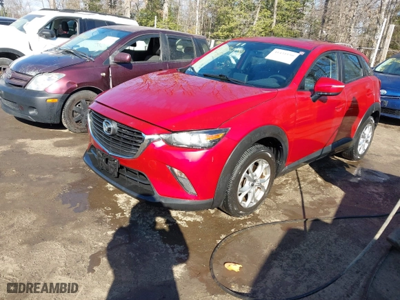 2016 Mazda CX-3 Touring with VIN JM1DKBC75G0126946, listed as a IAAI auction lot 41431150 with 71,116 mi miles. Bid and sale history available at carsss.com. Image 17.