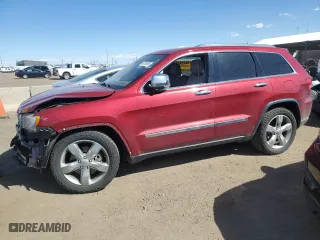 2012 Jeep Grand Cherokee Overland with VIN 1C4RJFCT4CC250602, listed as a Copart auction lot 49503905 with 149,016 mi miles and Salvage Title. Bid and sale history available at carsss.com. Image 1.