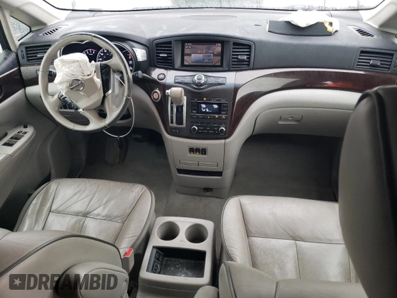 2011 Nissan Quest SL z VIN JN8AE2KP9B9006698, wystawiony jako Copart lot #45771245 z przebiegiem 158 486 mil mil oraz Szkoda całkowita • Salvage title. Historia ofert i sprzedaży dostępna na DreamBid. Obrazek 8.