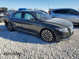 2019 Lincoln Continental Black Label with VIN 1LN6L9BC3K5600509, listed as a Copart auction lot 42010935 with Not Provided miles and Salvage Title. Bid and sale history available at carsss.com. Image 4.