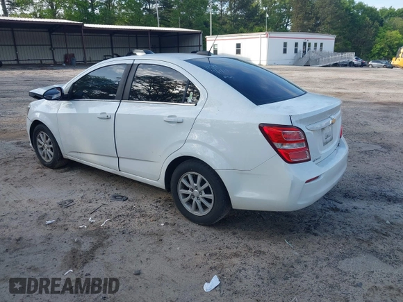 2017 Chevrolet Sonic LT with VIN 1G1JD5SH4H4101287, listed as a IAAI auction lot 42104681 with 77,155 mi miles and . Bid and sale history available at DreamBid. Image 3.