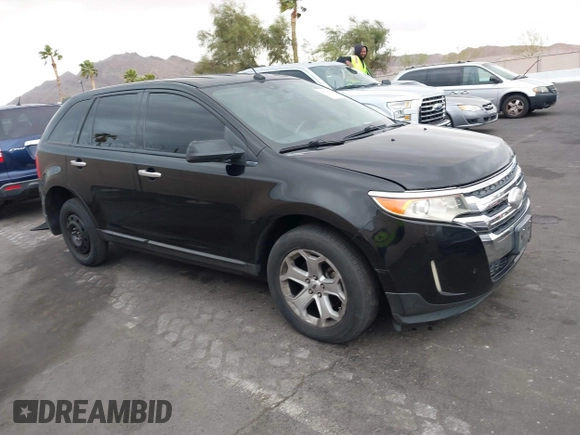 2011 Ford Edge SEL with VIN 2FMDK3JC4BBB48624, listed as a IAAI auction lot 41780799 with 218,750 mi miles. Bid and sale history available at carsss.com. Image 1.