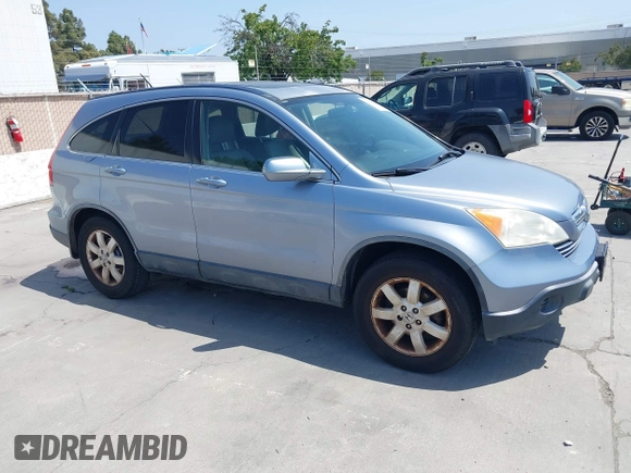 2007 Honda CR-V EX-L z VIN JHLRE38727C057727, wystawiony jako IAAI lot #42432295 z przebiegiem 279 896 mil mil oraz . Historia ofert i sprzedaży dostępna na DreamBid. Obrazek 1.