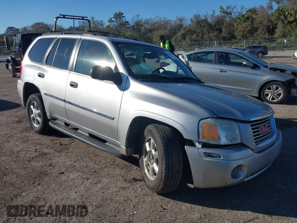 2008 GMC Envoy SLE2 with VIN 1GKDS13S082141895, listed as a IAAI auction lot 41596735 with 174,914 mi miles. Bid and sale history available at carsss.com. Image 1.