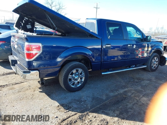 2012 Ford F-150 XL with VIN 1FTFW1CT4CKD24792, listed as a IAAI auction lot 41748045 with 185,971 mi miles. Bid and sale history available at carsss.com. Image 4.