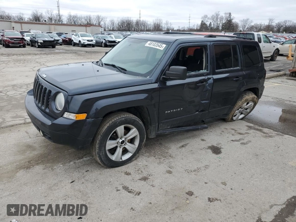 2014 Jeep Patriot Sport with VIN 1C4NJRBB6ED520841, listed as a Copart auction lot 48103545 with 136,012 mi miles and Salvage Title. Bid and sale history available at DreamBid. Image 1.