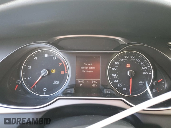 2014 Audi allroad Premium Plus with VIN WA1UFAFL8EA089139, listed as a Copart auction lot 76085834 with 70,960 mi miles and Salvage Title. Bid and sale history available at carsss.com. Image 9.