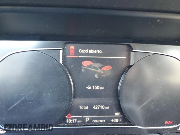 2021 BMW 2 Series 228i xDrive with VIN WBA73AK09M7H17065, listed as a Copart auction lot 83199304 with 42,710 mi miles and Salvage title. Bid and sale history available at DreamBid. Image 9.
