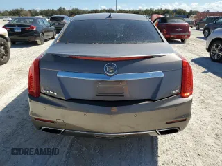 2014 Cadillac CTS Luxury AWD with VIN 1G6AX5S36E0170622, listed as a Copart auction lot 43345385 with Not Provided miles and Salvage Title. Bid and sale history available at DreamBid. Image 6.