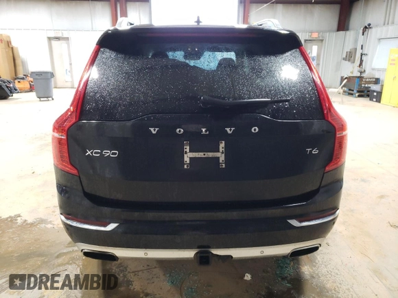2016 Volvo XC90 T6 Momentum with VIN YV4A22PK2G1044567, listed as a Copart auction lot 51712435 with 77,896 mi miles and Salvage Title. Bid and sale history available at DreamBid. Image 6.