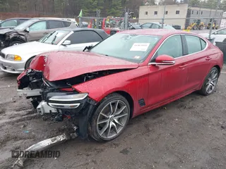 2023 Genesis G70 2.0T with VIN KMTG34TA7PU124434, listed as a IAAI auction lot 41963041 with 37,591 mi miles and . Bid and sale history available at DreamBid. Image 2.