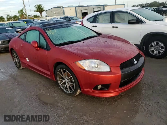 2012 Mitsubishi Eclipse GS with VIN 4A31K5DF6CE008196, listed as a Copart auction lot 80072404 with 0 mi miles and Non Repairable. Bid and sale history available at carsss.com. Image 14.