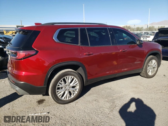 2024 GMC Acadia FWD Elevation z VIN 1GKENKKS0RJ204102, wystawiony jako Copart lot #80139374 z przebiegiem 830 mil mil oraz Szkoda całkowita • Salvage title. Historia ofert i sprzedaży dostępna na DreamBid. Obrazek 3.