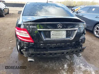 2011 Mercedes-Benz C 300 Sport with VIN WDDGF8BB1BR158913, listed as a IAAI auction lot 41961607 with 126,346 mi miles and . Bid and sale history available at carsss.com. Image 6.