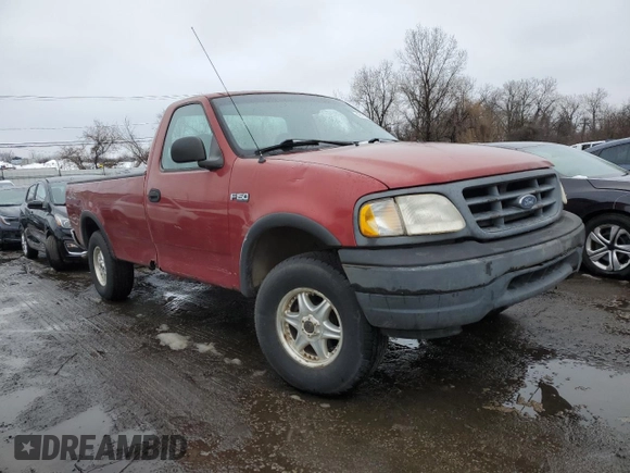 2000 Ford F-150 XL with VIN 1FTZF1828YNA98842, listed as a Copart auction lot 45170545 with 130,634 mi miles and Clean title. Bid and sale history available at DreamBid. Image 4.