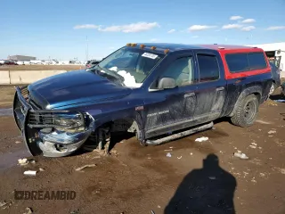 2003 Dodge 1500 ST with VIN 1D7HU18DX3S225626, listed as a Copart auction lot 46526105 with 186,189 mi miles and Salvage Title. Bid and sale history available at carsss.com. Image 1.