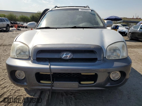 2005 Hyundai Santa Fe GLS with VIN KM8SC13EX5U969510, listed as a Copart auction lot 70890884 with 135,697 mi miles and Salvage Title. Bid and sale history available at carsss.com. Image 5.