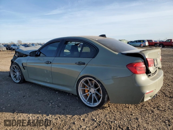 2018 BMW M3 z VIN WBS8M9C57J5L00814, wystawiony jako Copart lot #48780425 z przebiegiem 61 711 mil mil oraz Szkoda całkowita • Salvage title. Historia ofert i sprzedaży dostępna na DreamBid. Obrazek 2.
